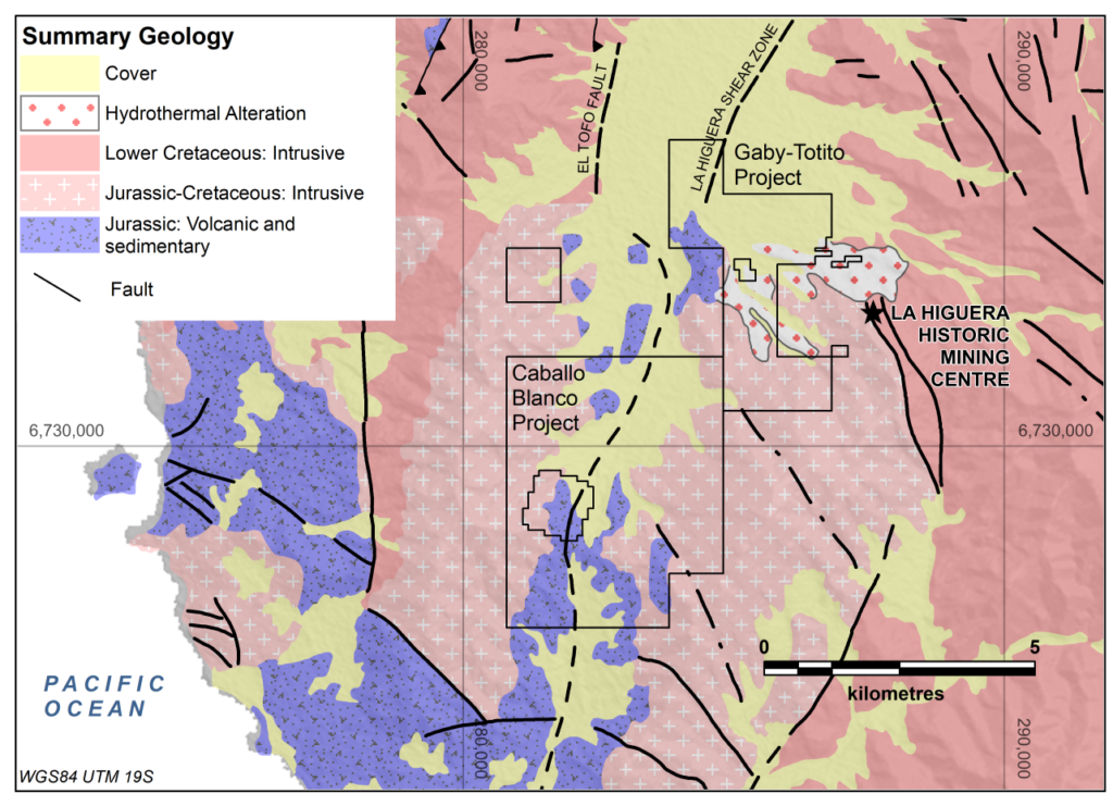 Gaby-Totito Location Map